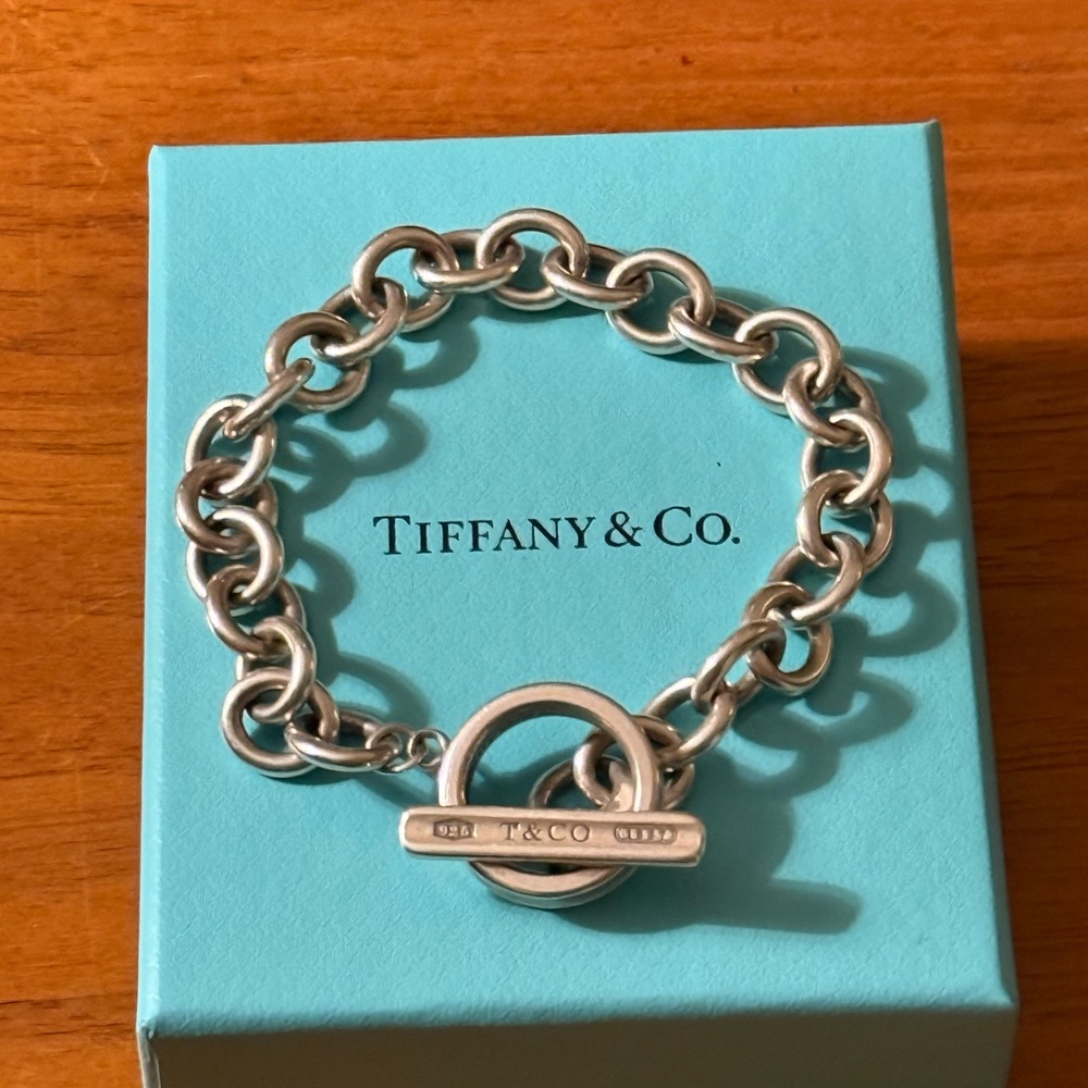 Tiffany & Co. 1837 Sterling Silver Chain Bracelet
